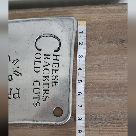 🔪 York Metal Crafters Meat Cleaver Décor – Vintage 1977, Rustic Farmhouse Style - Picture 16 of 16